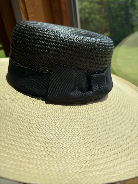 Toucan Collection Accessories - Toucan Collection Straw Hat with Black Bow Band AMAZING!!!